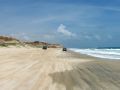 L'immense plage de Praia das Fontes est idéale pour de petites balades en buggy