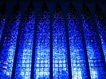 Les nombreuses nuances de bleu cr&eacute;ent des effets fantastiques