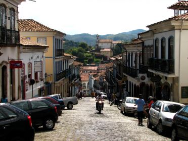C'est à pied que se découvrent les charmes d'Ouro Preto