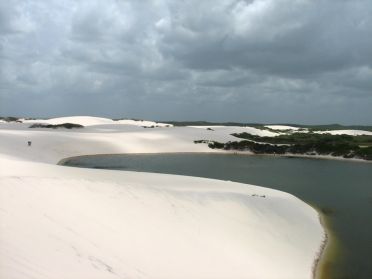 Malgré les nuages, l'environnement est superbe !