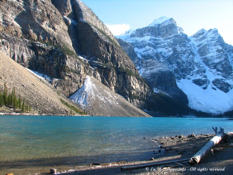 Le lac Moraine