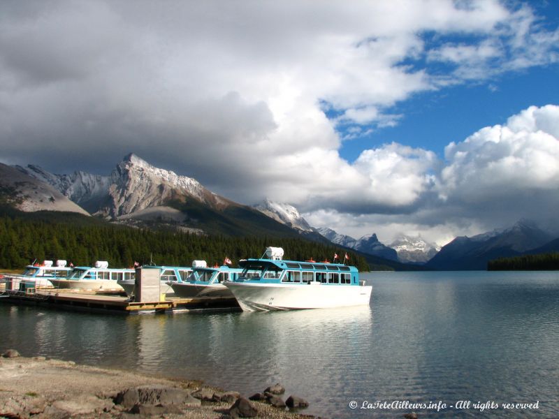 Le lac Maligne