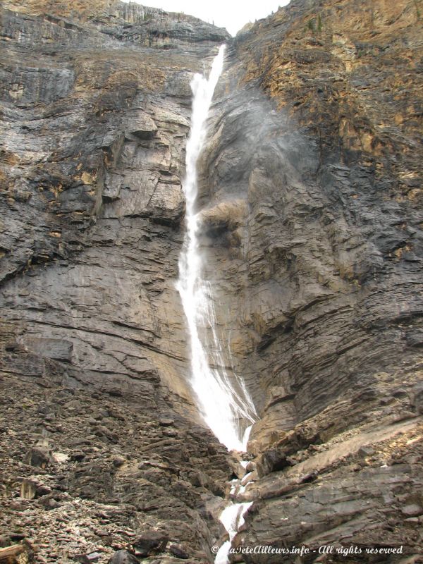 Les chutes Takakkaw