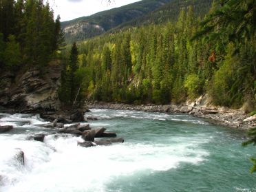 Une belle riviere de la Colombie Britannique
