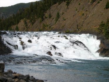 Les chutes de la riviere Bow