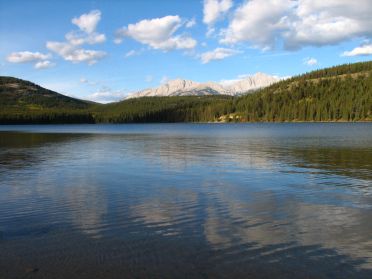 Le lac Pyramide