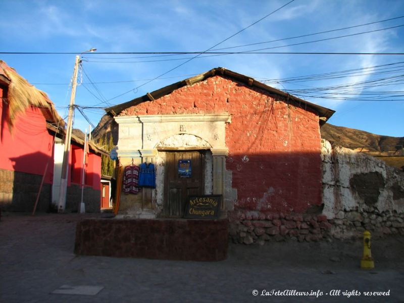 Le village de Putre, à 3500m d'altitude