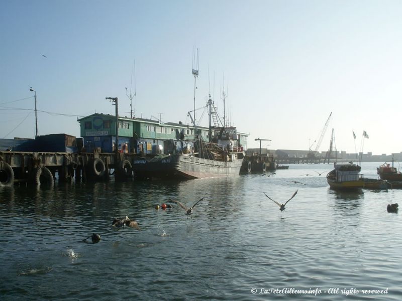 Le port d'Arica