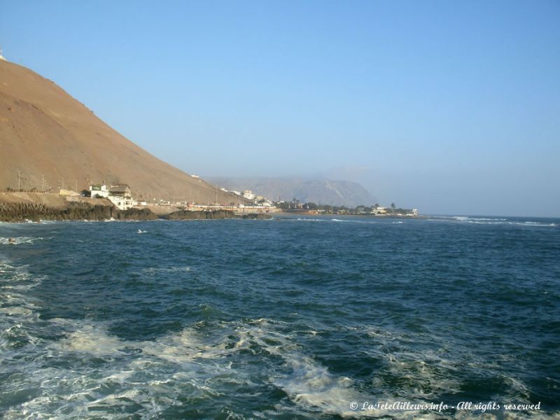 Les environs d'Arica, ville côtière du nord du Chili