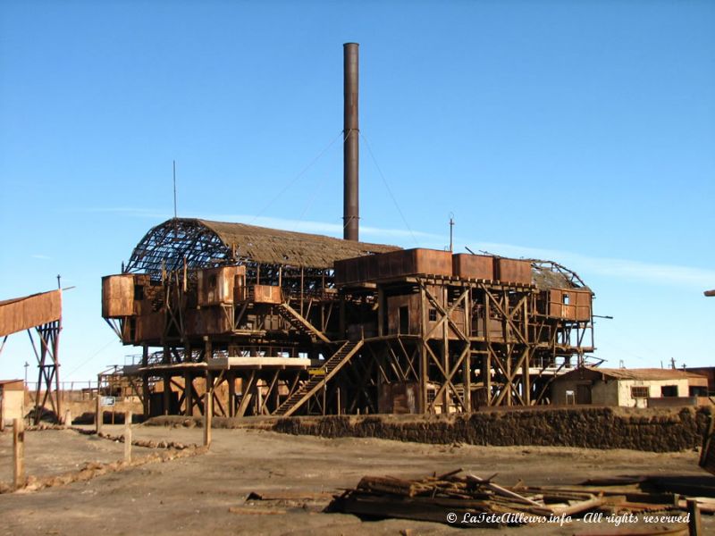 Ancienne usine proche d'Humberstone