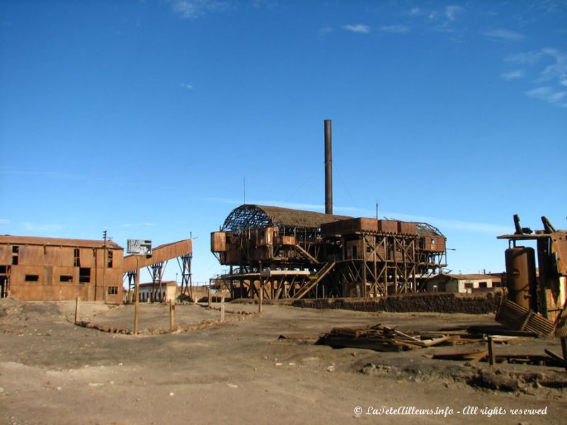 Les vestiges de l'usine Santa Laura