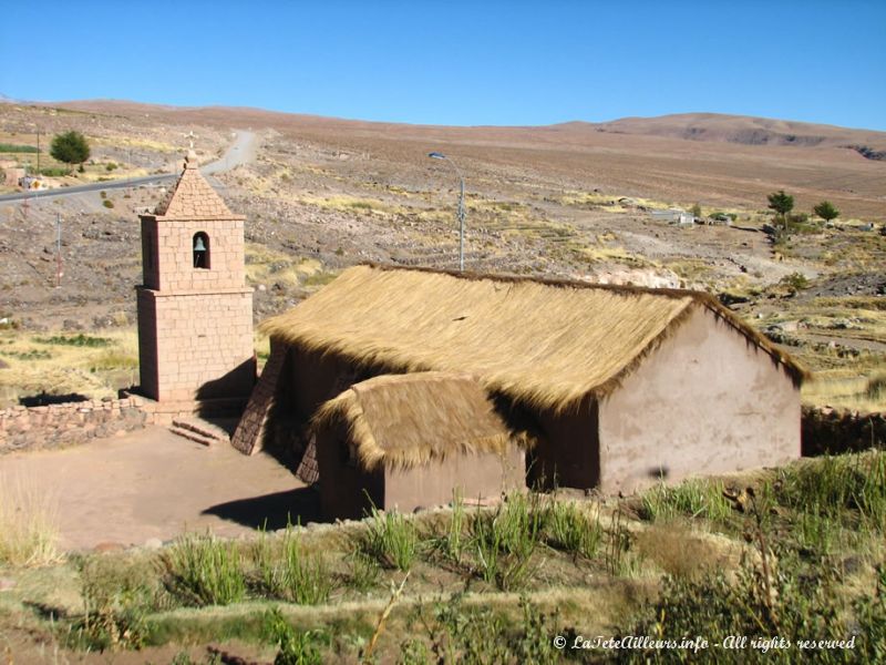 L'église du village de Socaire, au nord du Chili
