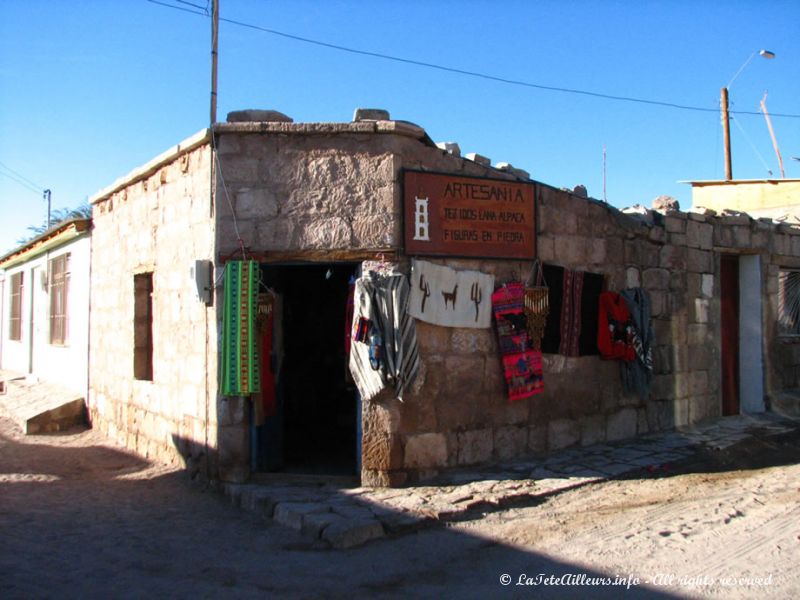 Le village de Toconao, proche de San Pedro de Atacama