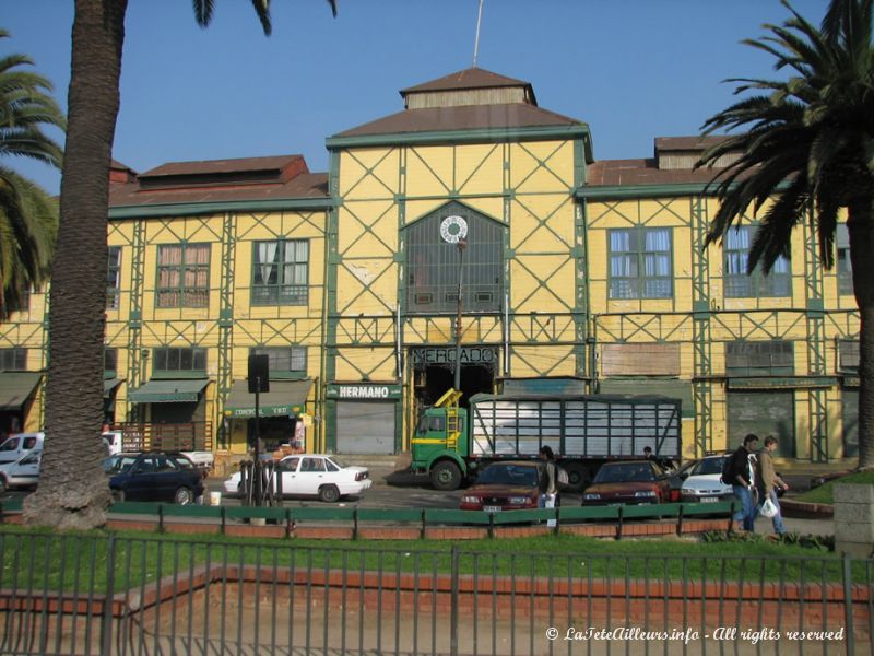 Le marché de Valparaiso