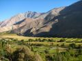 Paysages sur la route de Pisco Elqui