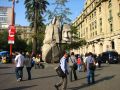 La Place des Armes, le coeur du centre historique de Santiago