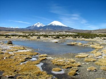 Paysages &agrave; proximit&eacute; du Parc National Lauca