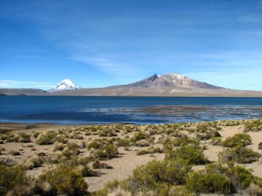 Le lac de Chungara, le plus beau paysage du Parc National Lauca