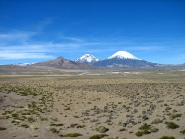 Paysages volcaniques de l'Altiplano chilien
