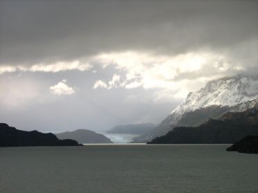 Le glacier Grey