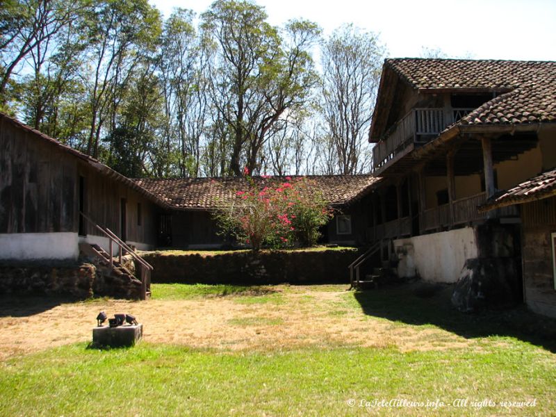 La Casona, bâtiment historique de l'ancienne acienda Santa Rosa