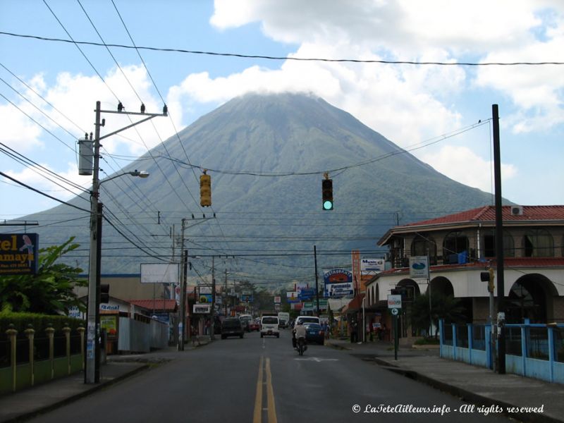 La ville de La Fortuna San Carlos