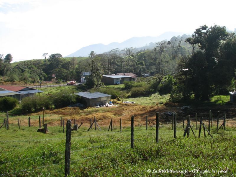 Paysages typiques du Costa Rica