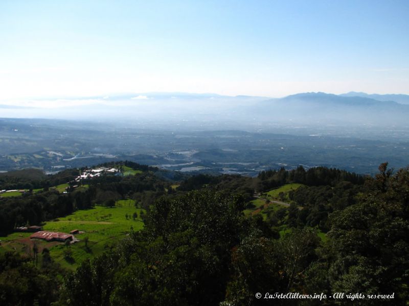 Vue sur la vallée de San José