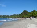 La plage publique du village Manuel Antonio