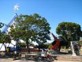 Au Costa Rica, on trouve un parc devant chaque église, et celui de Cañas est pour le moins original