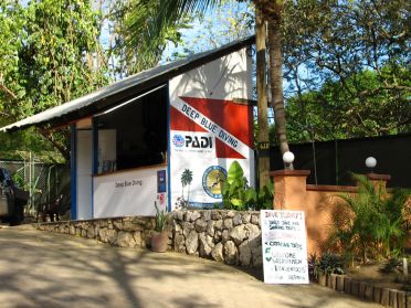 Notre petit centre de plong&eacute;e