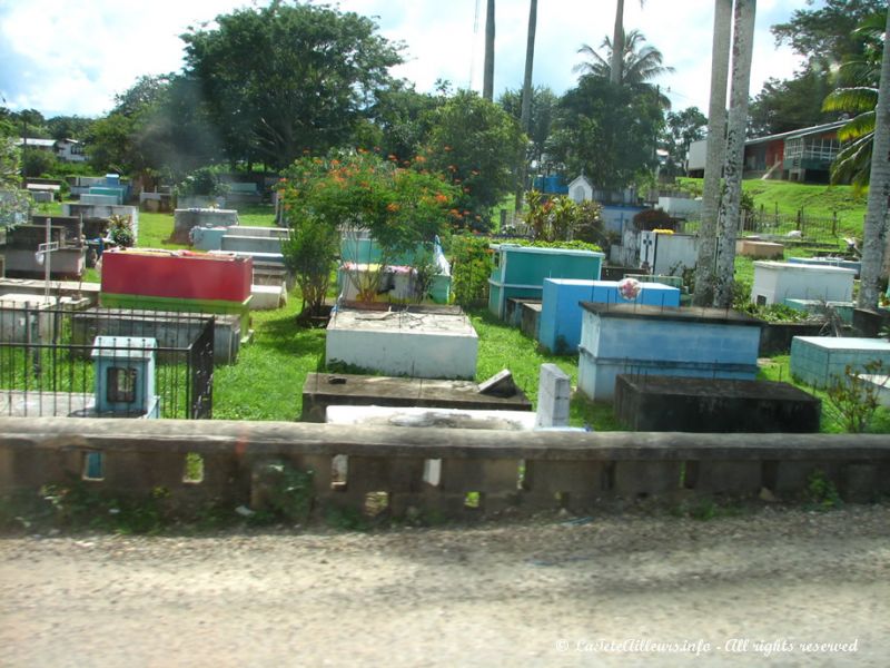 Un cimetière du Bélize