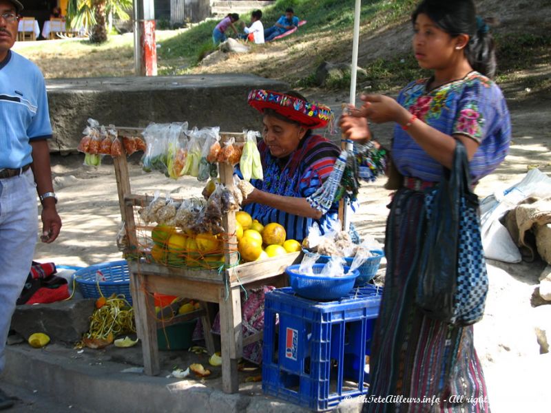 Malheureusement au Guatemala les enfants commencent à travailler très jeunes