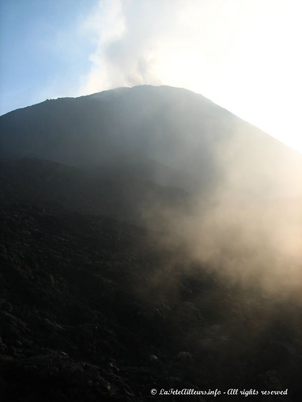 Le volcan Pacaya est en éruption depuis de nombreuses années