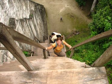 La montée en haut du temple V est rude mais vaut vraiment le coup !