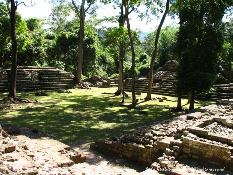 Le mal-nommé Cimetière était une zone résidentielle de Copán