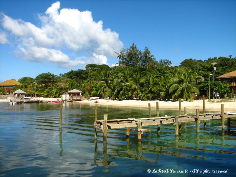 West End sur l'île de Roatán