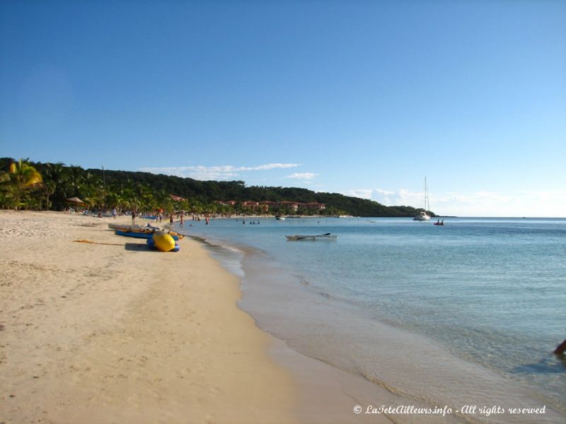 La très belle plage de West Bay