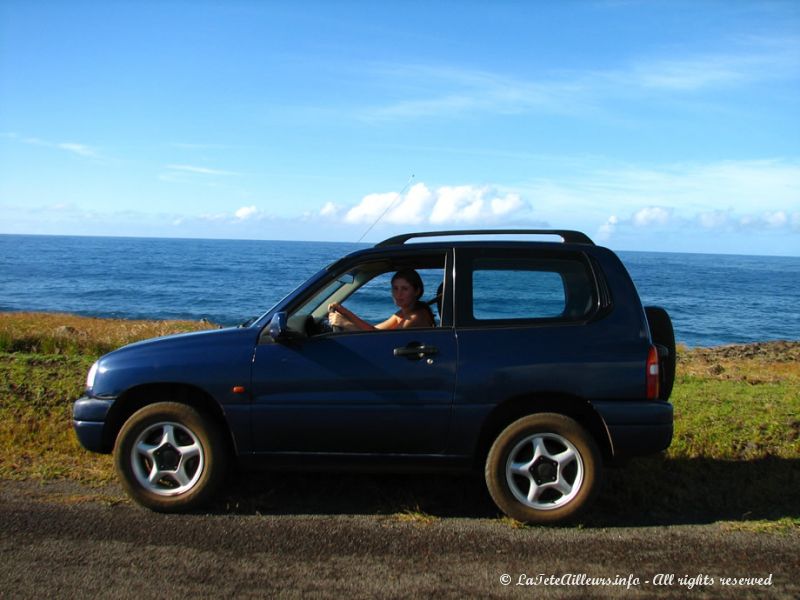 Le mieux pour visiter l'île, c'est le 4x4