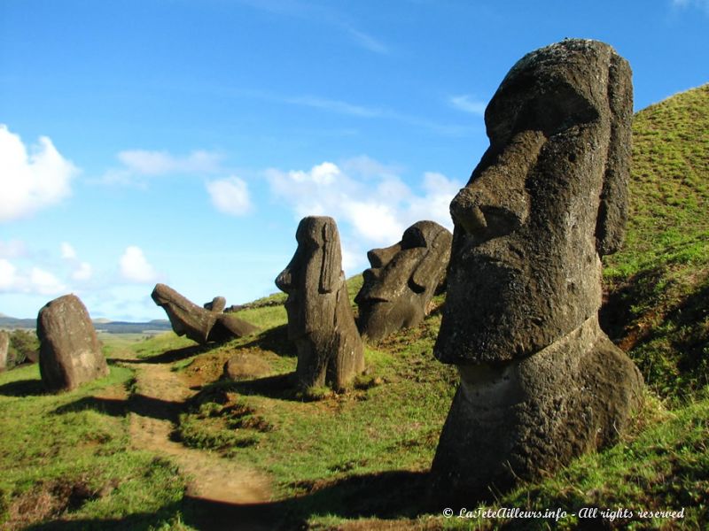 Peut-être le plus beau site de l'île de Pâques...