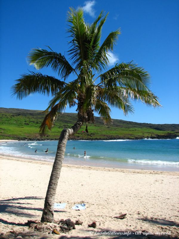 La plage d'Anakena