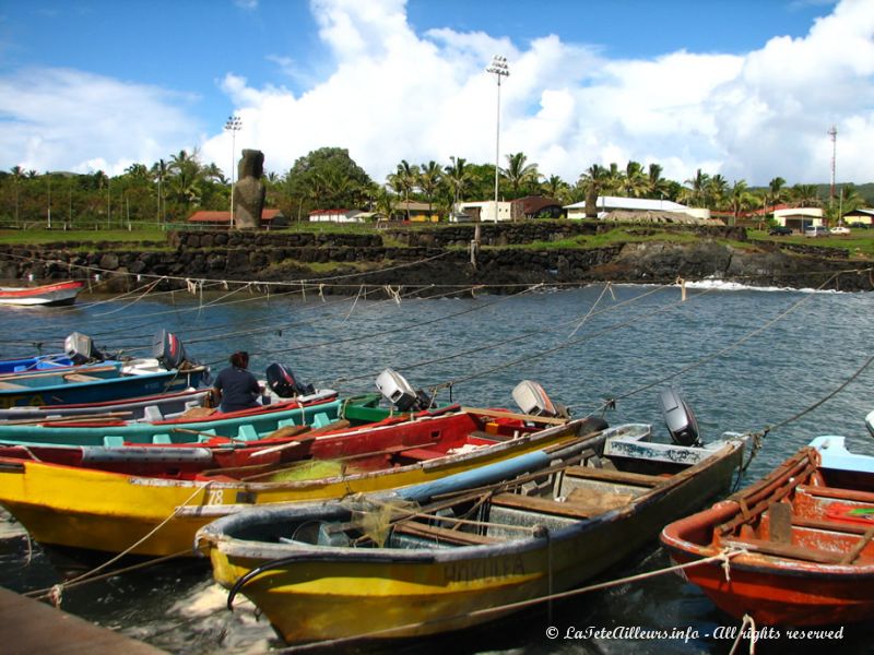 Le petit ''port'' d'Hanga Roa