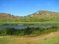 Le cratère du volcan Rano Raraku