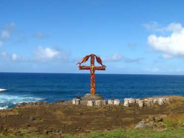On trouve toute sorte d'ic&ocirc;nes plus ou moins contemporaines sur l'&icirc;le