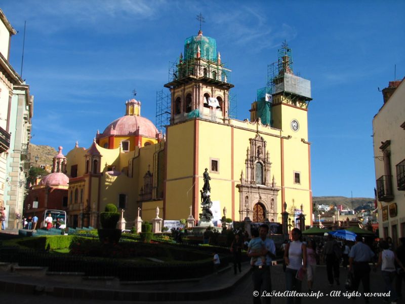 La basilique N.S. de Guanajuato