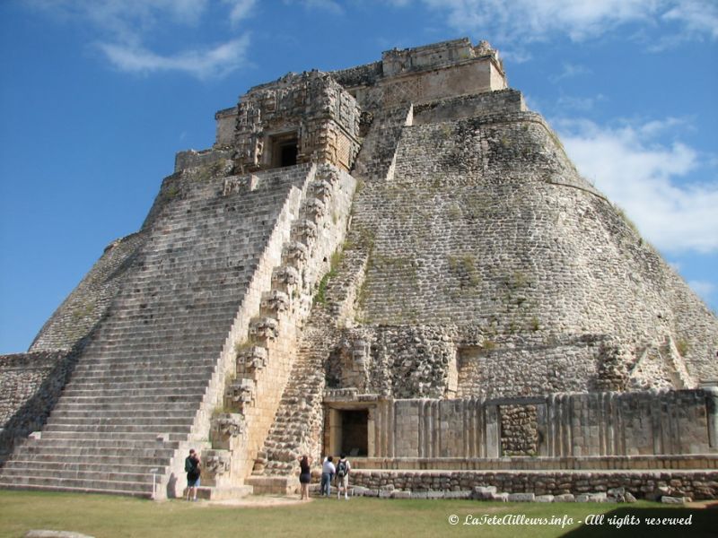 La pyramide du Devin d'Uxmal