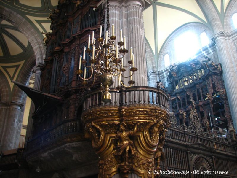 L'immense orgue de la cathédrale