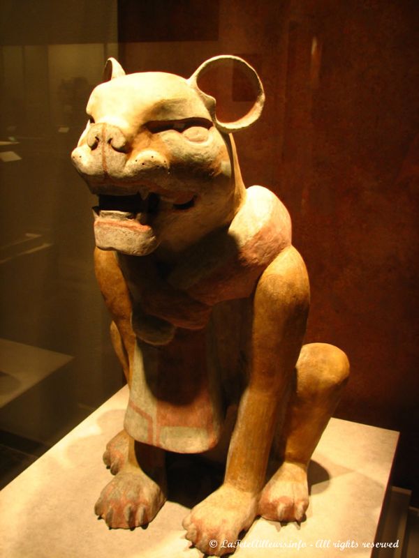 Le jaguar de la civilisation de Oaxaca