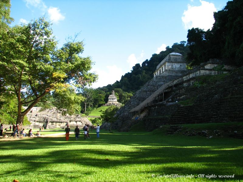 Le site archéologique de Palenque