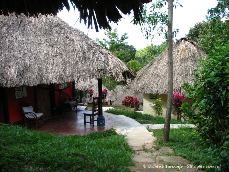 Notre bungalow à l'hôtel